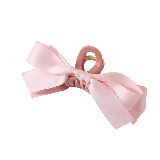 Bow Claw Clip - Pink